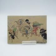 書画　支那事変　野砲戦図　小屏風　衝立　M　R7573B 書画 支那事変 野砲戦図 小屏風 衝立 M R7573B - メルカリ