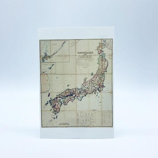 ポストカード ブラントン『日本図』 - 国立歴史民俗博物館