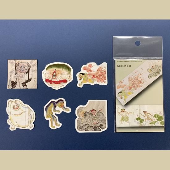 ステッカーセット 化物絵巻 - 国立歴史民俗博物館ミュージアム