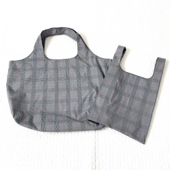 エコバッグ 材料キット グレンチェック柄 Didit Sewing ディディソーイング おうちで見られる洋裁レッスン 型紙