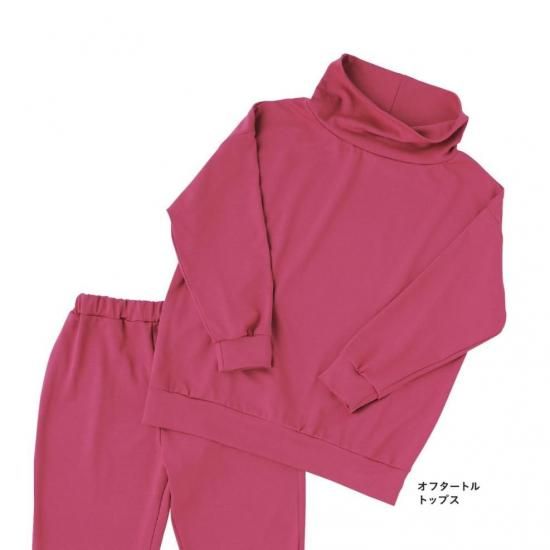 オフタートルトップス」型紙（全サイズ記載・ミシン本掲載作品