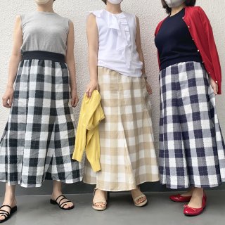 【６月８日＆９日午前・午後】新作シレーヌスカートを作ろう！