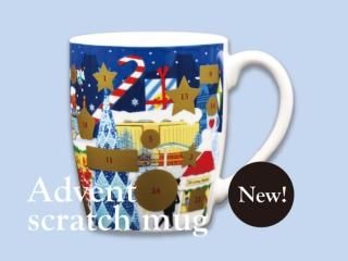 Advent Scratch Mug