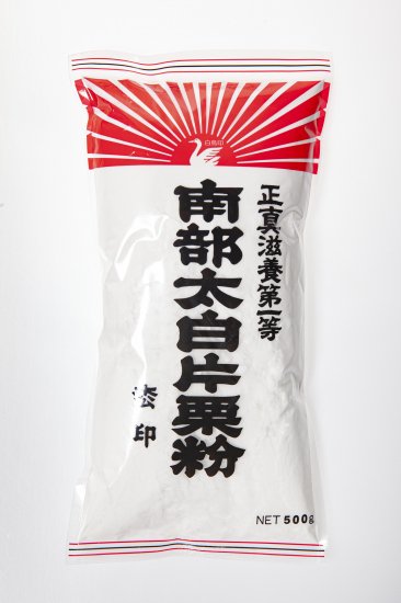 白鳥印 片栗粉(品質保証) 500ｇ - 西日本食品工業株式会社