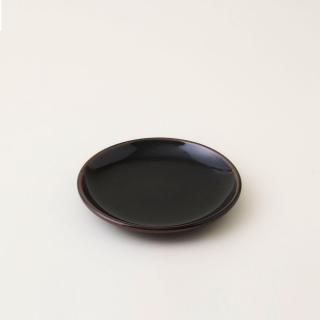 十四代　沈壽宮　黒薩摩鉄釉番茶器　７点　直径7.6cm 東H5-0723②タニチ 十四代 沈壽宮 黒薩摩鉄釉番茶器 7点 直径7.6cm 東H5-0723②