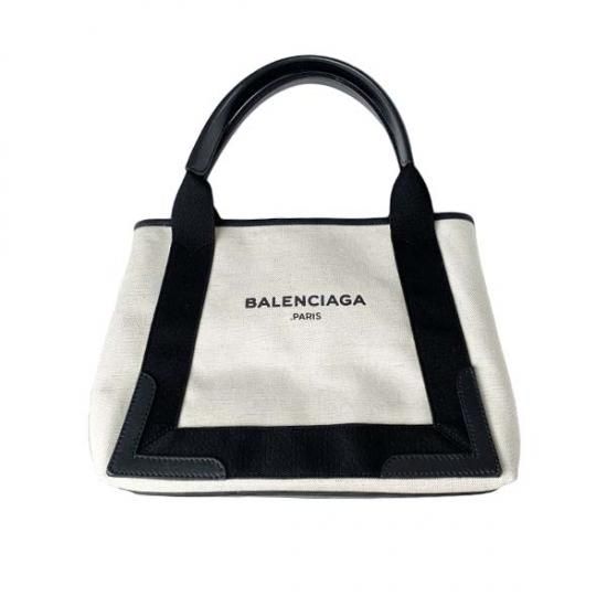 BALENCIAGA　バレンシアガ　ネイビーカバス　トートバッグ