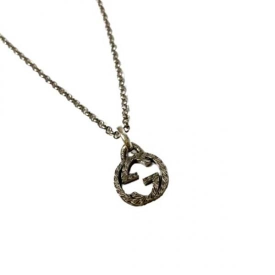 Gucci グッチ インターロッキングg ネックレス Cara 公式 1点物ヴィンテージブランドショップ Cara Vintage Select Gucci グッチ インターロッキングg ネックレス Cara 公式 1点物ヴィンテージブランドショップ Cara Vintage Select