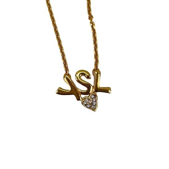 YSL Yves Saint Laurent サンローラン ネックレス ハート