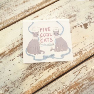 ֥å FIVE COOl CATS violet&claire