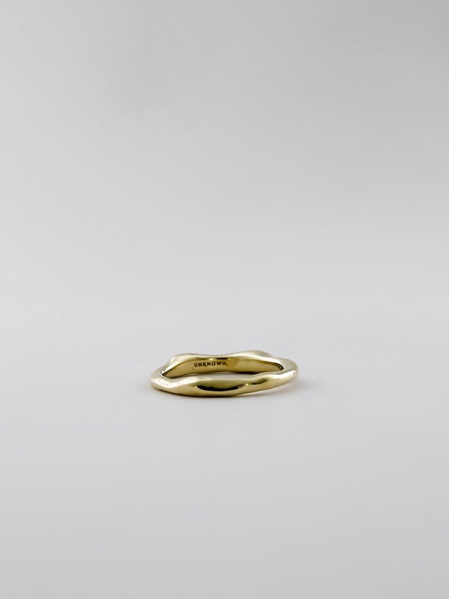 UNKNOWN. U073 “ TICK1 ” RING / BRASS - 神戸 GOODDAYS