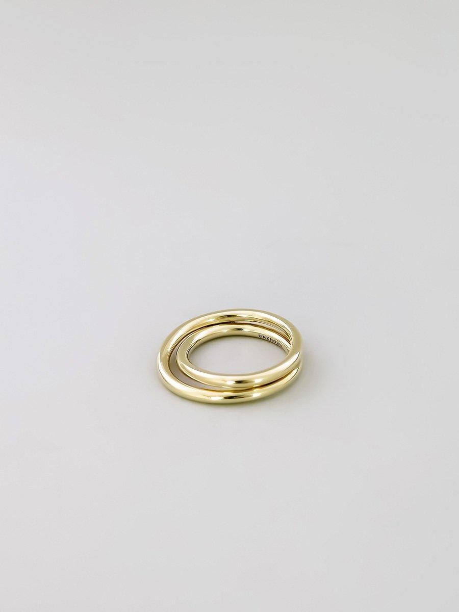 UNKNOWN. U077  NARROW  RING / BRASS