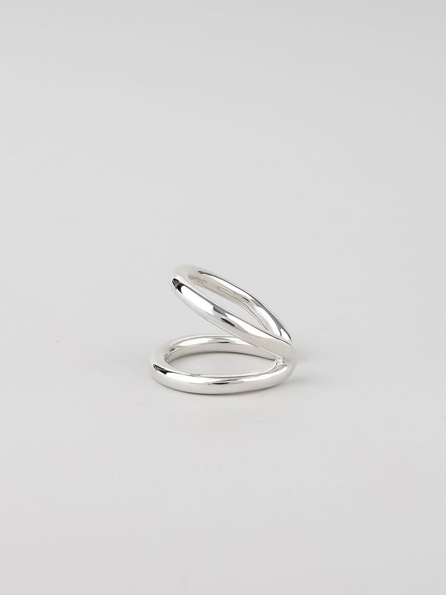 リング　UNKNOWN. U080 “ LOG ” RING / SILVER UNKNOWN. U080 “ LOG ” RING / SILVER - 神戸 GOODDAYS シルバー