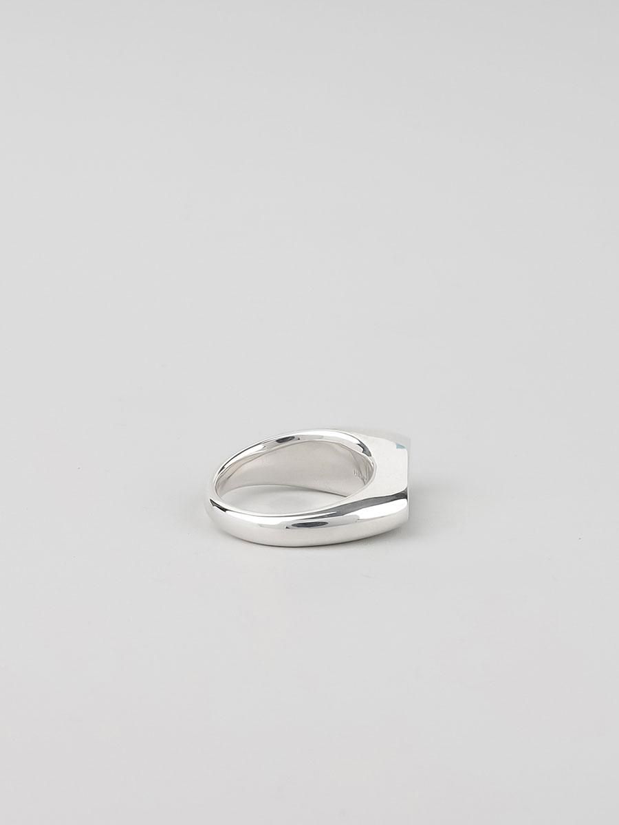 UNKNOWN. U081 “ BEVEL ” RING / SILVER - 神戸 GOODDAYS