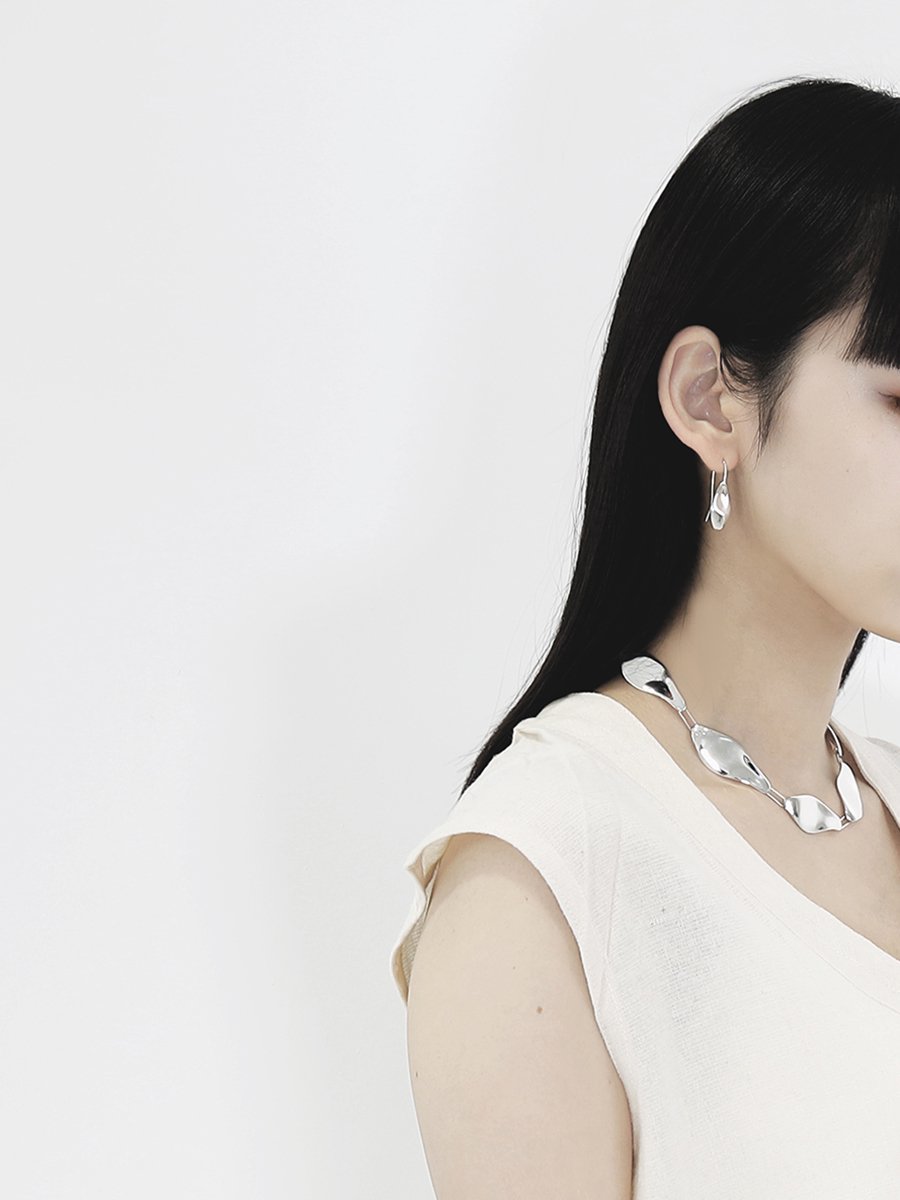 Liquid BLN-002 petal chain necklace - 神戸 GOODDAYS シルバーアクセサリー