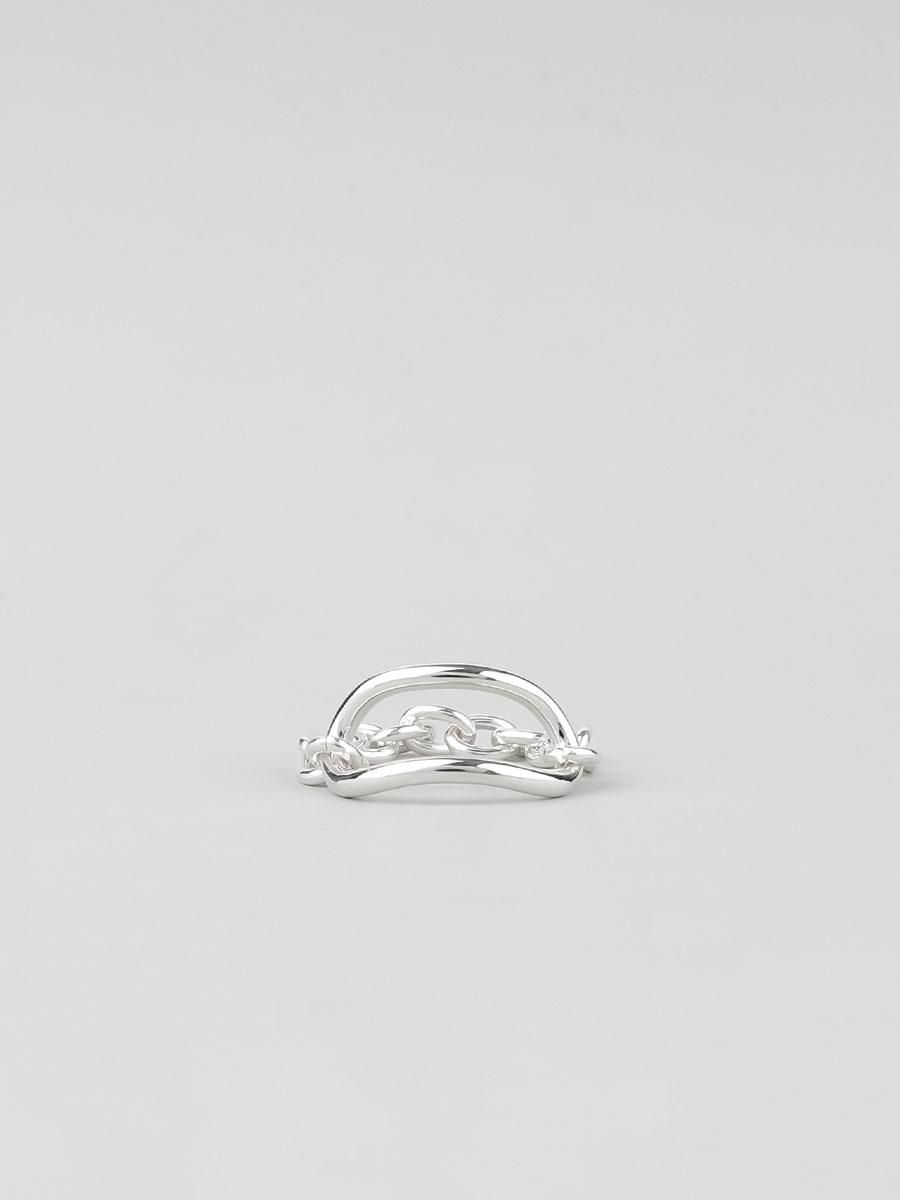 UNKNOWN. U085 “ BRIDGE ” RING / SILVER - 神戸 GOODDAYS