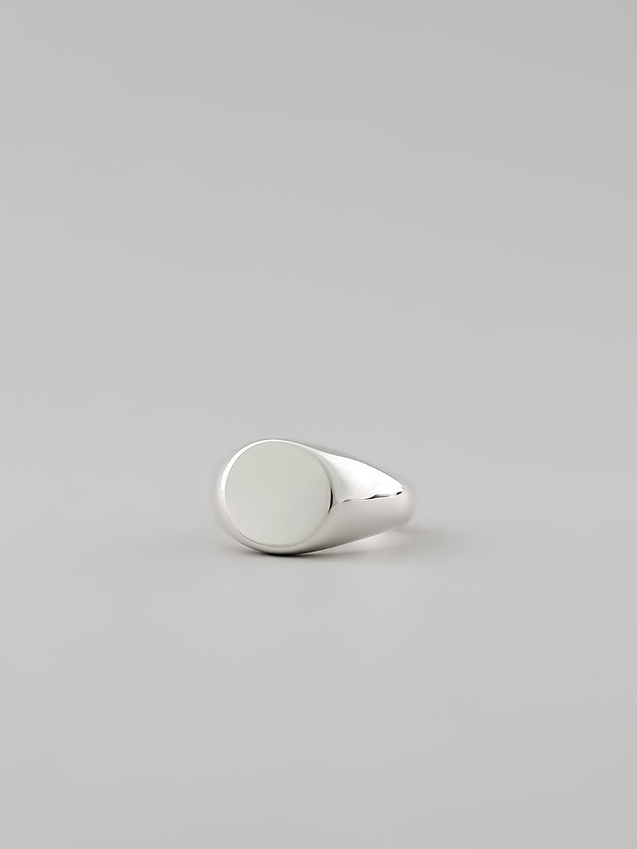 UNKNOWN. U090D  p.c SIGNET  RING / SILVER