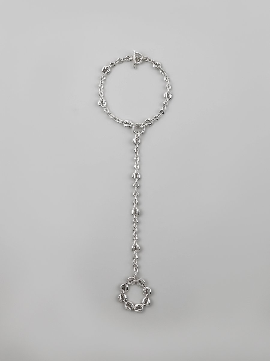 FLYNK FC-0001-105 8hole bracelet chain ring Silver