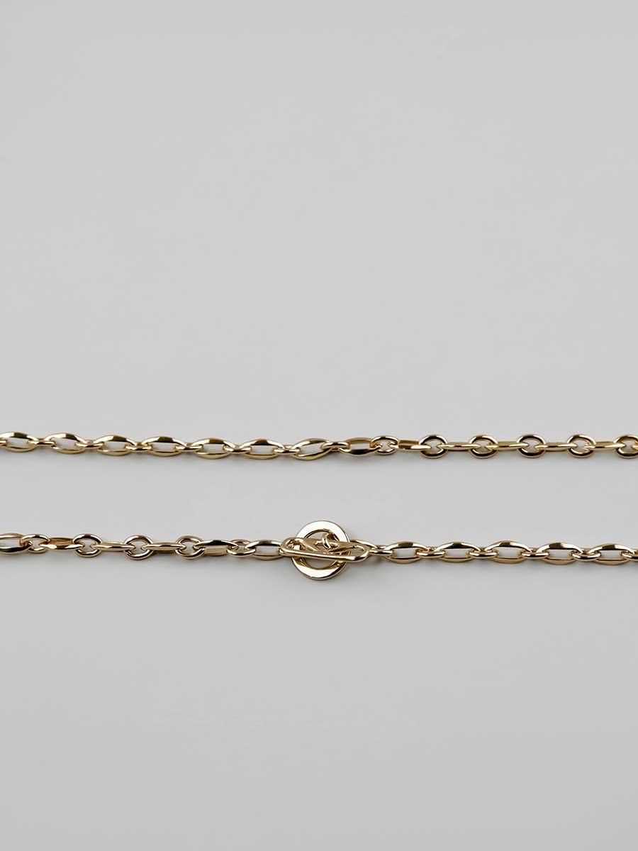 FLYNK Square space necklace Gold
