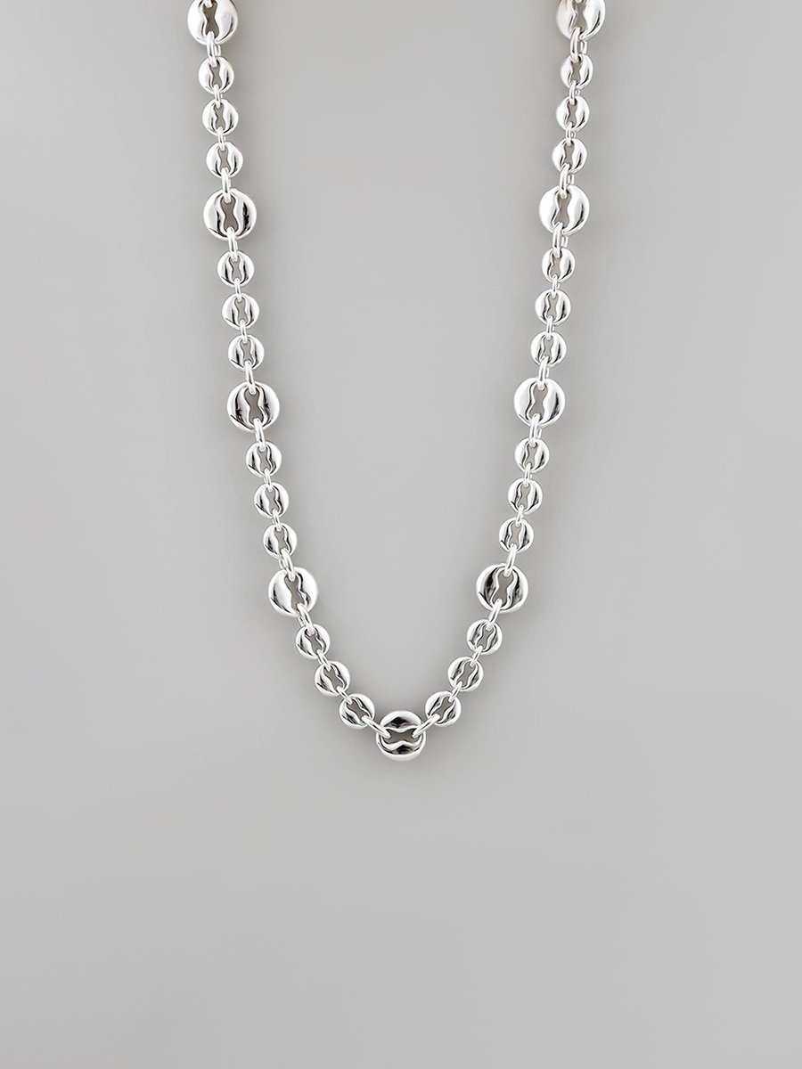 FLYNK FN-0001-104 8hole necklace Silver
