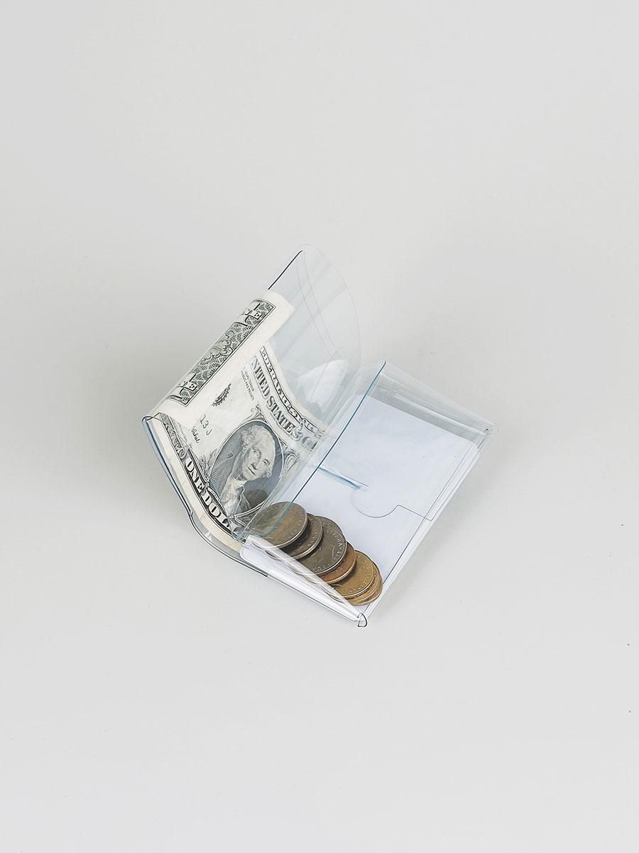 sugata コンビニエンスウォレット(スモール) | t5.0mm | クリア