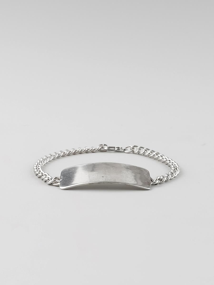 HANK #6002 ID BRACELET / SILVER