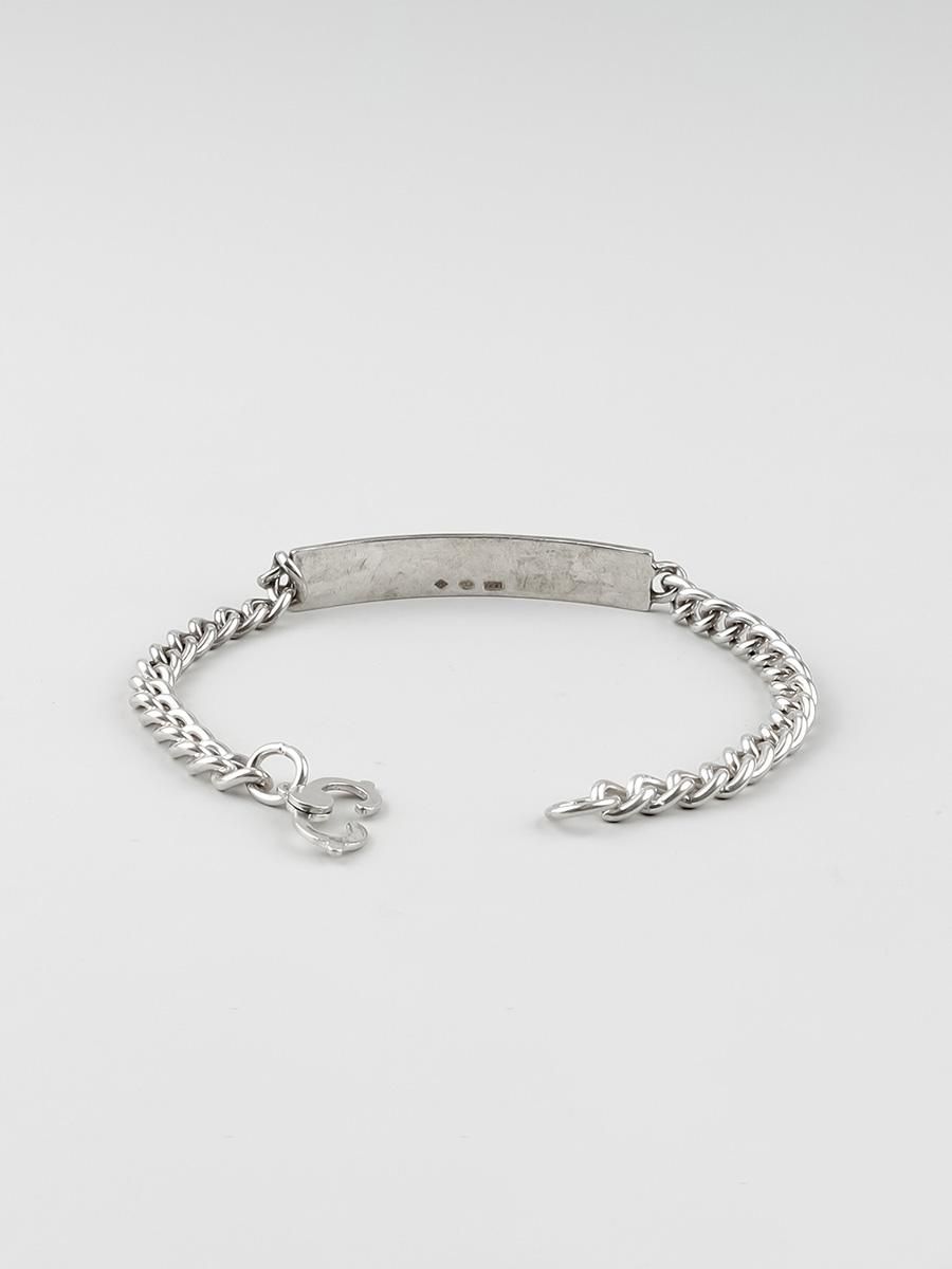 hiro　Pebble Bracelet HANK #6006 ID BRACELET / SILVER - 神戸 GOODDAYS シルバーアクセサリー