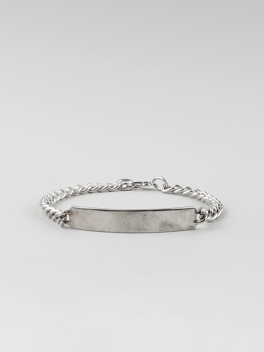 HANK #6006 ID BRACELET / SILVER