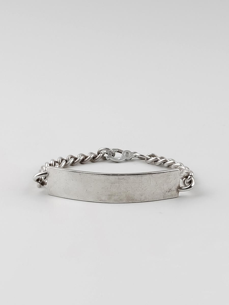 HANK #6008 ID BRACELET / SILVER