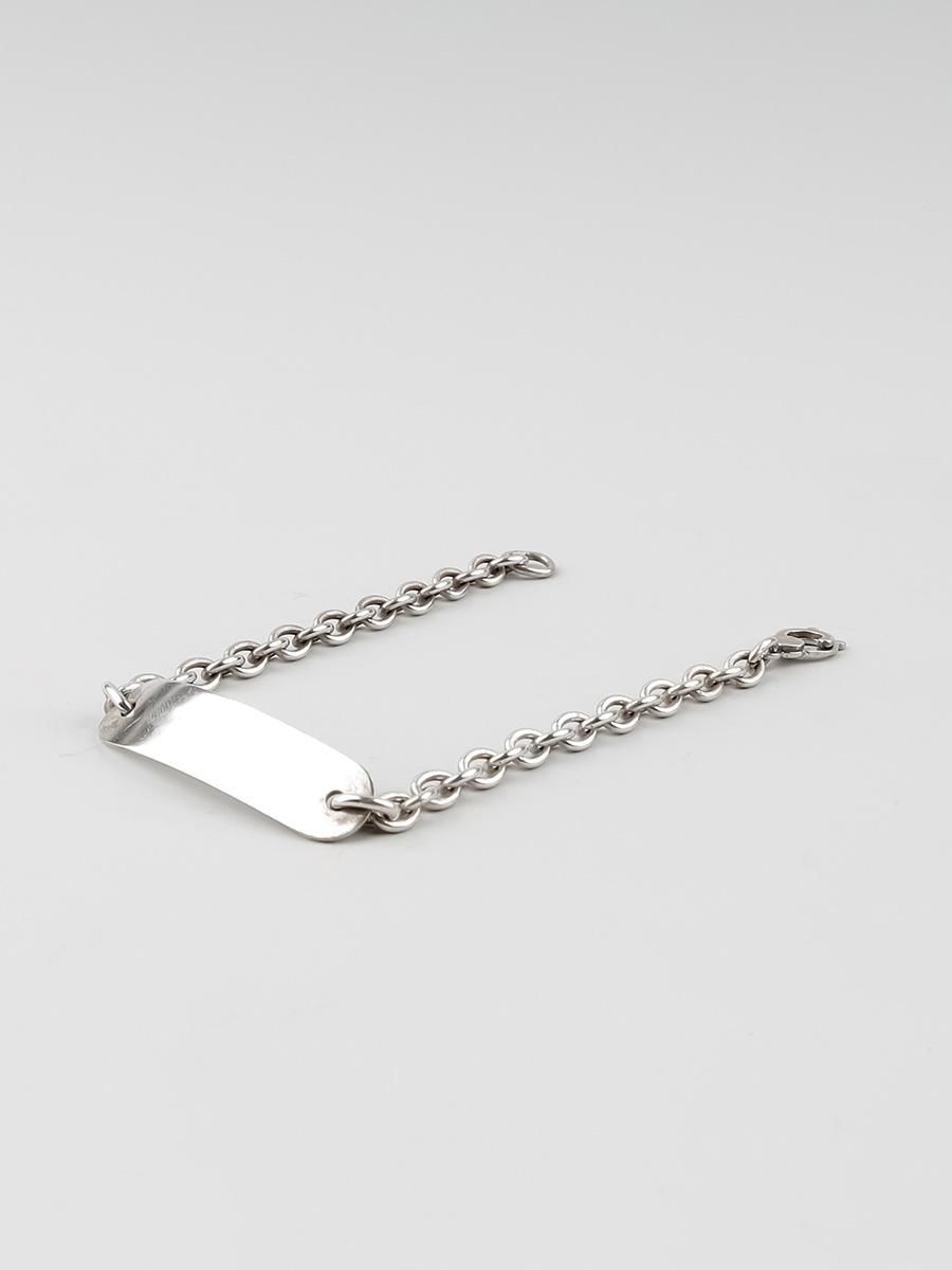 HANK #6011 ID BRACELET / SILVER - 神戸 GOODDAYS シルバー HANK #6011 ID BRACELET / SILVER - 神戸 GOODDAYS シルバー