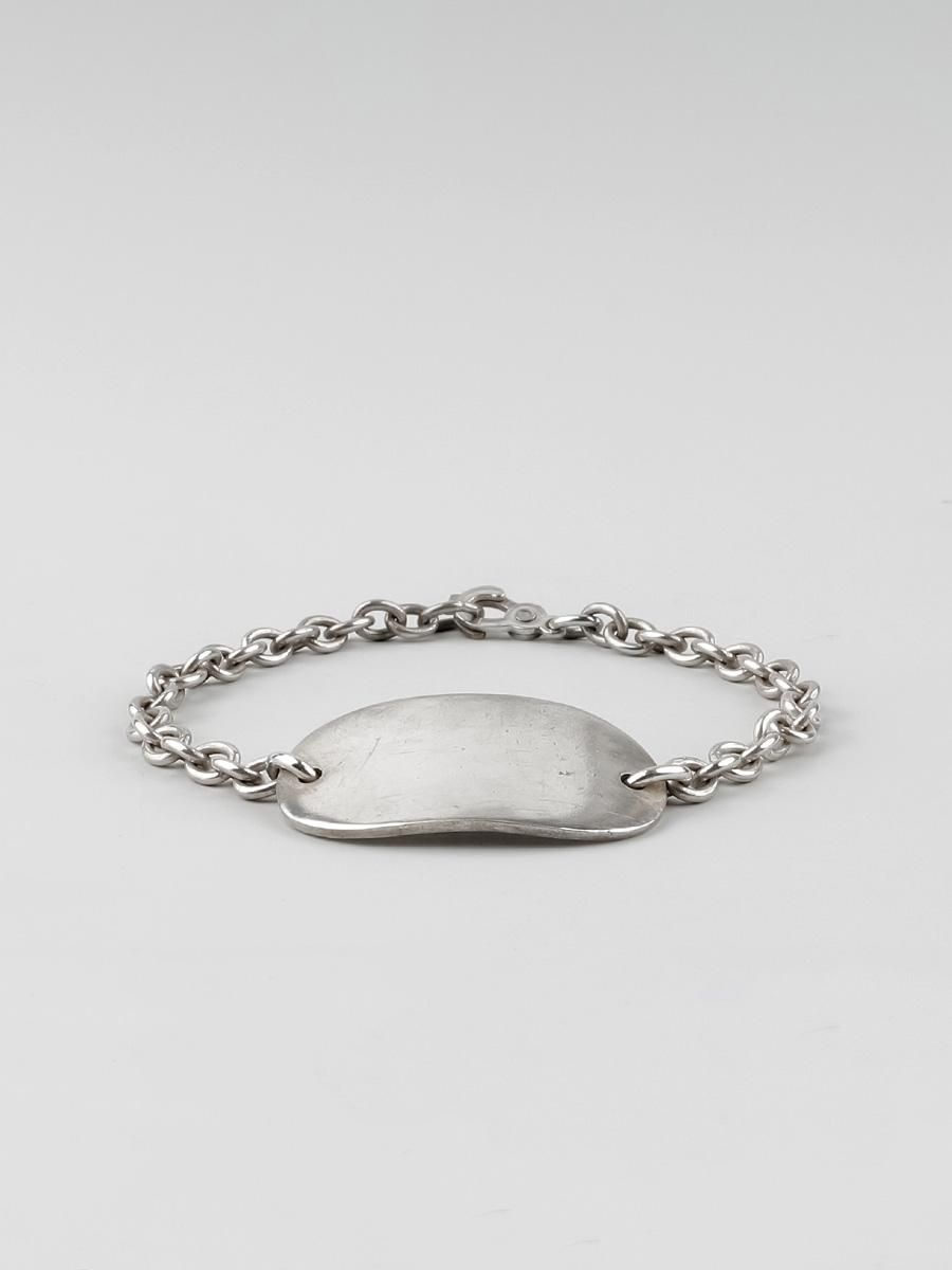 HANK #6013 ID BRACELET / SILVER