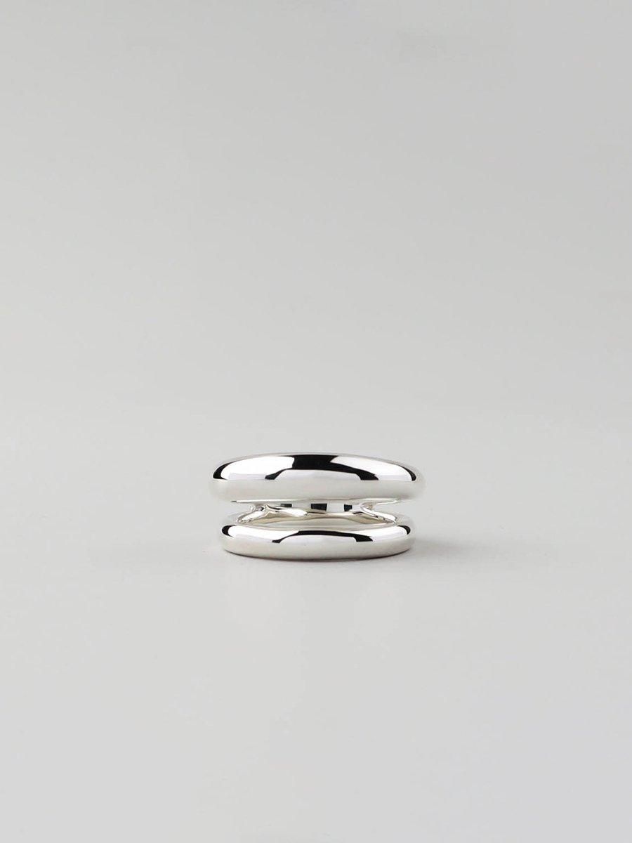 UNKNOWN. U597  FOLLOW 2 RING / SILVER