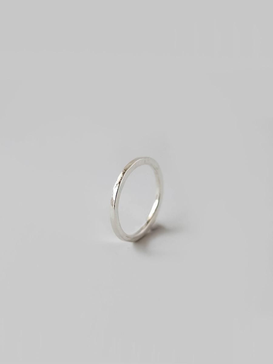 UNKNOWN. U5119   Low 2 RING / SILVER