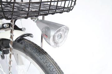 【新品・未使用品】シンプルスタイル　２０型折りたたみ自転車６段変速ライト付 オールインワンコンパクト 20型6段変速・LEDオートライト付