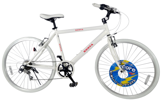 26型 外装6段変速付ノンパンククロスバイク 絶対パンクしない自転車 Nesta ネスタ 26型 外装6段変速付ノンパンククロスバイク 絶対パンクしない自転車 Nesta ネスタ