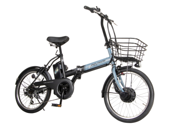 PELTECH(ペルテック)折り畳み電動アシスト自転車 20型 ノンパンク6段