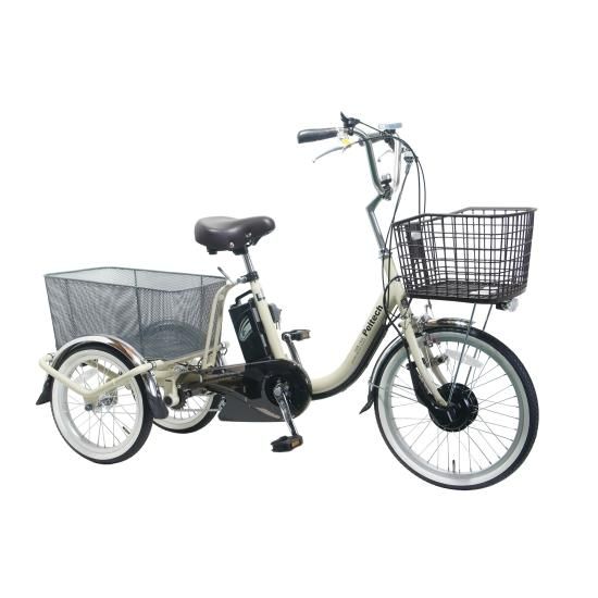 パンクしない PELTECH ペルテック ノンパンク電動アシスト三輪車 パンクしない PELTECH ペルテック ノンパンク電動アシスト三輪車