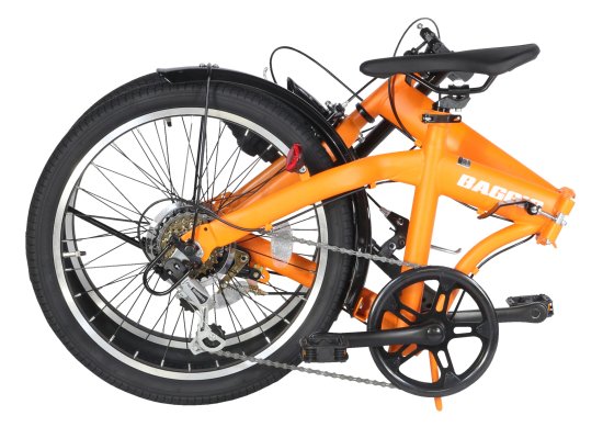 スポーティーコンパクト 20型6段変速付き折り畳み自転車/TZ-206-Ⅲ 