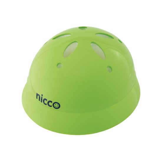 nicco 自転車ベビーヘルメット Lサイズ47-52cm【限定色マットグレー】