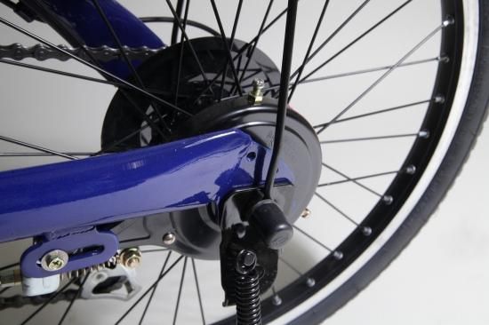 パンクしない 20型ノンパンク6段変速付折り畳み自転車 ワイヤー パンクしない 20型ノンパンク6段変速付折り畳み自転車 ワイヤー