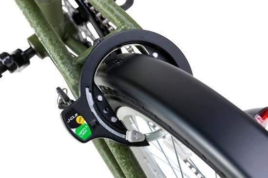 Jeep ジープ 2024 20型 20インチ 6段変速付き折り畳み自転車 後 Jeep ジープ 2024 20型 20インチ 6段変速付き折り畳み自転車 後