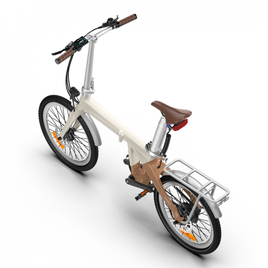 パンクしない ADO AIR CARBON 20型折りたたみ電動アシスト自転車