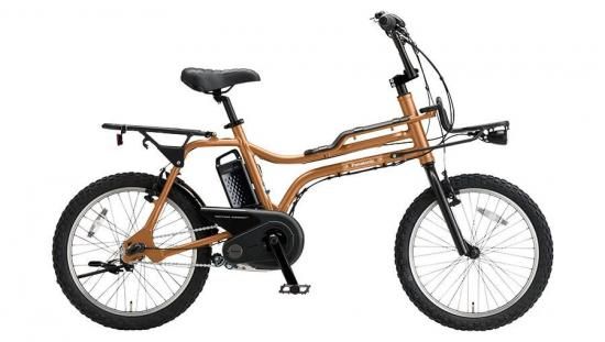 Panasonic 電動アシスト自転車 20型 ベージュ Panasonic 完売御礼 パナソニック グリッター BE-FGL031T マット