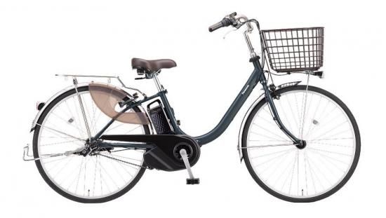 パナソニック電動アシスト自転車26インチ8.9Ah 【新品未開封】シルバー パンクしない パナソニック26型電動アシスト自転車 ビビ・L