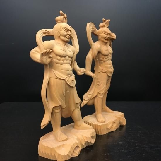 古唐津焼～金剛力士像 古唐津焼～金剛力士像