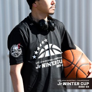 Tシャツ《黒》（Jr WINTER CUP2022-23）