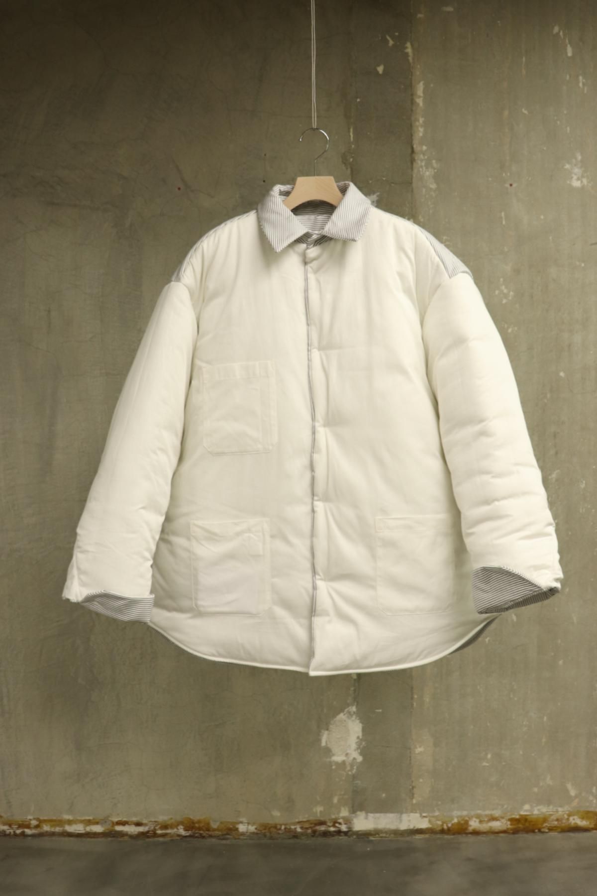 HED MAYNER【 PUFFY SHIRT / PINSTRIPE 】 - faye project