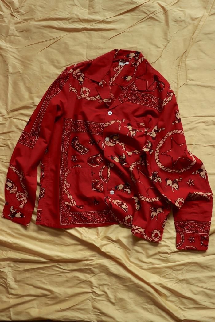 BODE 【STAGE COACH LS SHIRT】サイズ：XL／XXL希少 BODE【STAGE COACH LS SHIRT】 - faye project