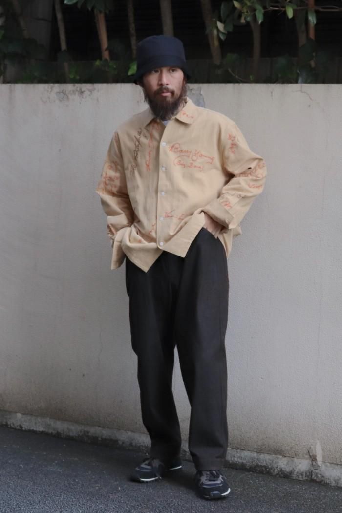 BODE【CANVAS SIGNATURE SHIRT】