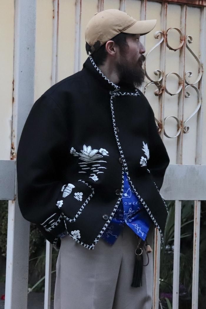 BODEDESERT WOOL SOUVENIR JACKET