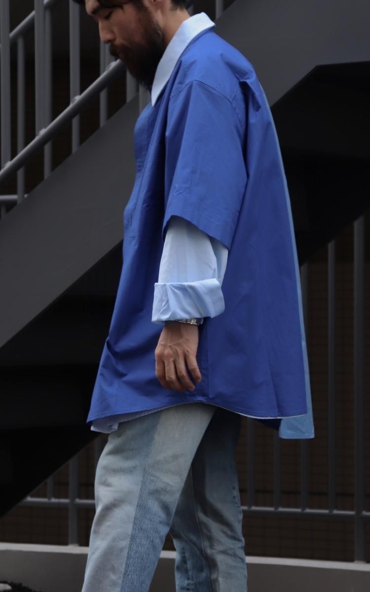HED MAYNER【3 COLOR LAYERED SHIRT 】 - faye project HED MAYNER【3 COLOR LAYERED SHIRT 】 - faye project